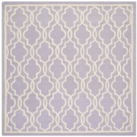 Safavieh CAM131C-6SQ Cambridge Hand Tufted Square Rugs, Lavander & Ivory - 6 x 6 ft.