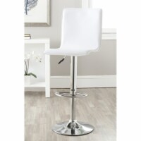 SAFAVIEH Magda Swivel Bar Stool White