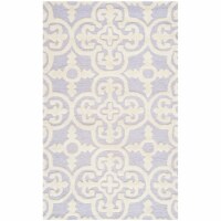 Safavieh CAM133C-2 Cambridge Hand Tufted Accent Rug, Lavander & Ivory - 2 x 3 ft.