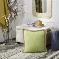 SAFAVIEH Sweet Sorona Pillow Set of 2 Green