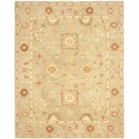 SAFAVIEH Anatolia AN556K Handmade Sage / Sage Rug 9' 6  x 13' 6