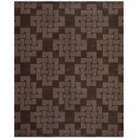 Safavieh MSR4950F-8 Martha Stewart Large Rectangle Rugs, Chocolate Truff - 8 x 10 ft.