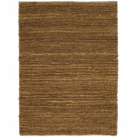 SAFAVIEH Organic Collection ORG114A Handmade Gold Rug 2' x 3'