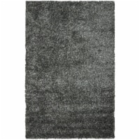 Safavieh MLS431C-8 8 ft. x 10 ft. Large Rectangle Shag & Flokati Malibu Shag Charcoal Hand Tu