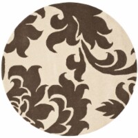 SAFAVIEH Martha Stewart MSR4546C Handmade Molasses Rug 8' round