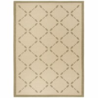 Safavieh MSR4252-14-38 2 ft.-7 in. x 8 ft.-2 in. Martha Stewart Power Loomed Runner Rug, Crea