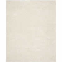 SAFAVIEH Athens Shag Collection SGA119B Off White Rug 8' x 10'