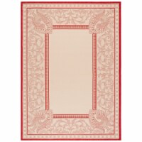 Safavieh CY2965-3701-8 7 ft. -10 in. x 11 ft. Large Rectangle Indoor-Outdoor Courtyard- Natur