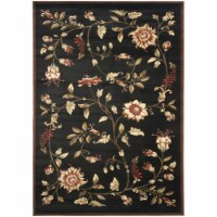 Safavieh LNH552-9091-5 5 ft. 3 in. x 7 ft. 6 in. Medium Rectangle Lyndhurst Black & Multi Col