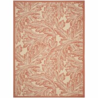 Safavieh CY2996-3201-8 7 ft. -10 in. x 11 ft. Large Rectangle Indoor-Outdoor Courtyard- Natur