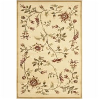 Safavieh LNH552-1291-9 8 ft. 9 in. x 12 ft. Large Rectangle Lyndhurst Ivory & Multi Color Tra