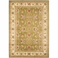 Safavieh LNH553-5212-5 5 ft. 3 in. x 7 ft. 6 in. Medium Rectangle Lyndhurst Green & Ivory Tra