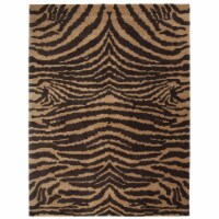 SAFAVIEH Soho Collection SOH434C Handmade Brown/Gold Rug 9' 6  x 13' 6