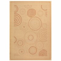 Safavieh CY1906-3201-5R 5 Ft. - 3 In. x 5 Ft. - 3 In. Round- Indoor - Outdoor Courtyard Natur