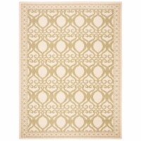 Safavieh CY3040-1E01-8 7 ft. -10 in. x 11 ft. Large Rectangle Indoor-Outdoor Courtyard- Natur