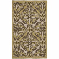 Safavieh HK715B-4 3 ft. 9 in. x 5 ft. 9 in. Small Rectangle Transitional Chelsea Brown & Gree