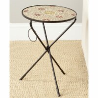 SAFAVIEH Cymbeline Side Table Gold / Black