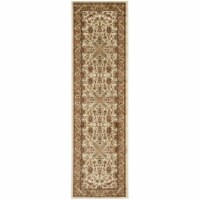 Safavieh LNH211A-212 2 ft. 3 in. x 12 ft. Runner Lyndhurst Creme & Tan Traditional Rug