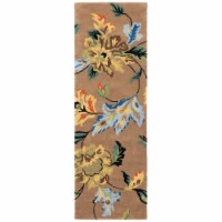 Safavieh SOH735A-26 2 ft. 6 x 6 ft. Runner Contemporary Soho Brown & Multi Color Hand Tufted