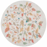 SAFAVIEH Martha Stewart MSR3611A Persimmon Red Rug 6' round