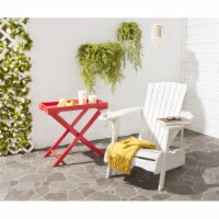 Safavieh Mopani Acacia Chair in White