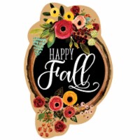 Home & Garden Fall Floral Wreath Pvc Autumn 3633