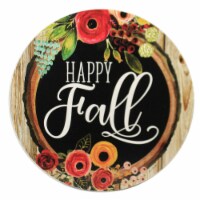 Home & Garden Fall Floral Wreath Stepping Stone Pvc Autumn 4389St