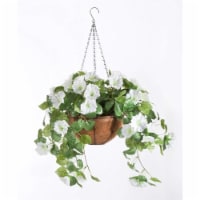 ATT Southern 259808 10 in. Weave Hang Basket, Light Terra Cotta