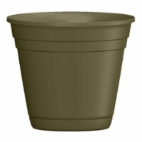ATT Southern 256814 6 in. Riverl Planter, Olive Green