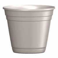 ATT Southern 256817 8 in. Riverl Planter, Taupe