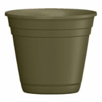 ATT Southern 256826 16 in. Riverl Planter, Olive Green