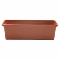 ATT Southern 259811 30 in. Light Terra Cotta Wind Box Planter