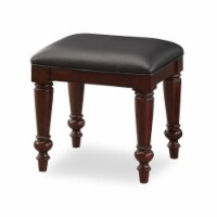Hawthorne Collections Vanity Bench in Cherry