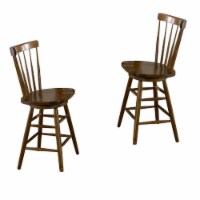 (Set of 2) 30  Copenhagen Bar Stool in Tobacco