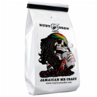 16 oz Jamaican Me Crazy Coffee Blend Ground Medium Roast Ruby Brew Vanilla Rum
