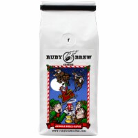 Jingle Bell Java Coffee Blend 16 Oz Ground Medium Roast Ruby Brew