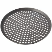 Lloyd Pans 14 Round Perforated Pizza Cutter Pan Non Stick Heavy Duty Aluminum