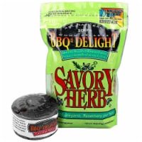 Cast Iron Smoker Pot for Grills 1lb Bag Savory Herb Pellets BBQr's Delight