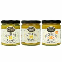 Brownwood Farms Famous Kream, Kickin Kream, & Whole Grain Mustard Jars 3 Pack