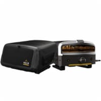 Halo Versa 16 Portable Pizza Oven And Custom Fit Cover Bundle HZ1004/HZ-5004