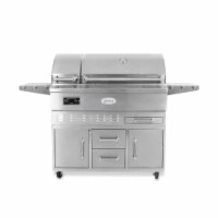 New Louisiana Grills Wood Pellet Grill and Smoker with Cart Estate 860C