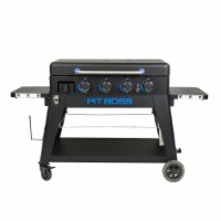 Pit Boss 8073521 4 Burner Liquid Propane Outdoor Griddle, Black