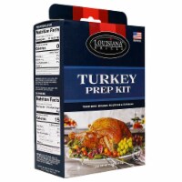 Louisiana Grills Turkey Prep Kit 15.35 Oz Box with Brine Bag Rub Stuffing 40868