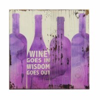Jeco HD-WA030 11.8 x 11.8 in. Inspirational Wall Plaque