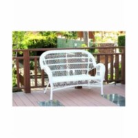 Jeco W00210-L Santa Maria Honey Wicker Patio Love Seat