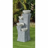 Jeco FCL160 Four-Tiered Modern-Style Water Fountain