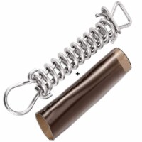 Wood Grip 5pk Pool Cover Spring Set w/Stoppers, D-Rings, Vinyl Cover