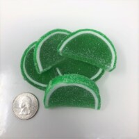 Cavalier Candies Fruit Slices Lime flavor jelly candy 1 pound