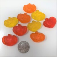 Gummi Pumpkins Jack-O'-Lantern Fall gummy pumpkins Halloween candy 5 pounds