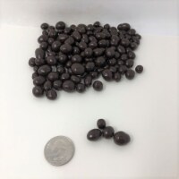 Dark Chocolate covered Dried Ginger pieces 1 pound chocolate covered ginger